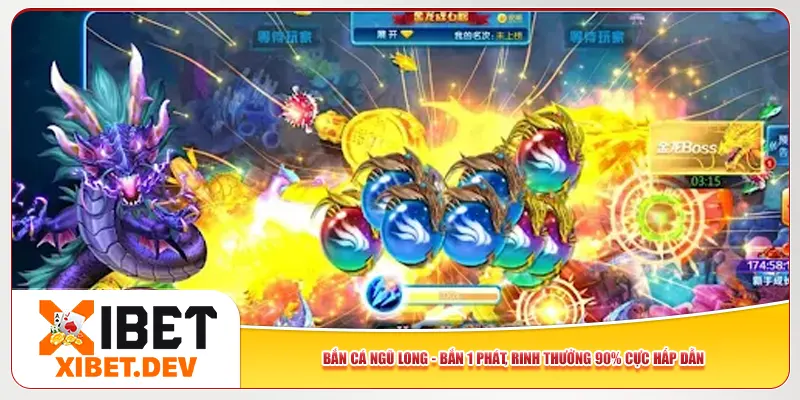Bắn Cá Ngũ Long – Bắn 1 Phát, Rinh Thưởng 90% Cực Hấp Dẫn