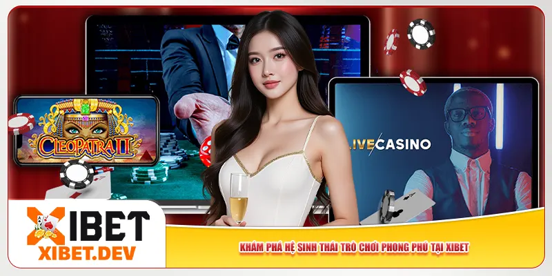 Khám phá hệ sinh thái trò chơi phong phú tại Xibet Khám phá hệ sinh thái trò chơi phong phú tại Xibet