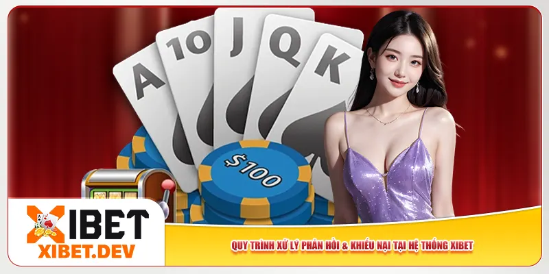Quy trình xử lý phản hồi & khiếu nại tại hệ thống Xibet